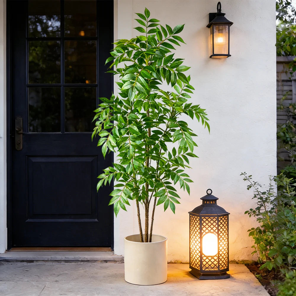 Ritadecor 76-140cm Artificial Ficus Large Fake Nandina