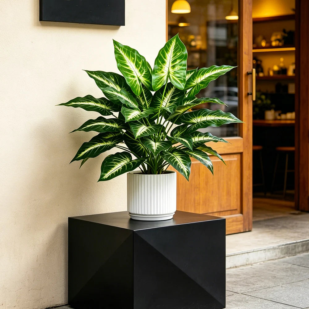 Ritadecor 43cm Fake Monstera Plant Artificial Tropical