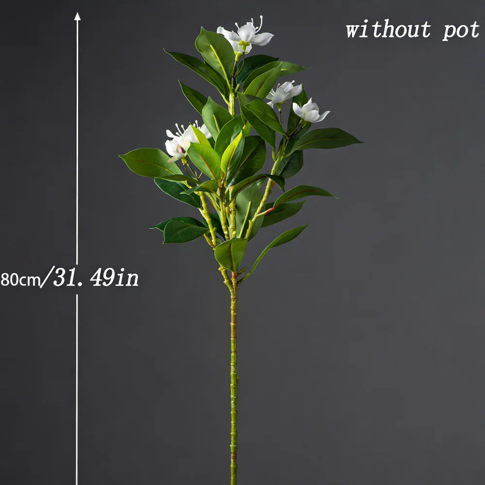 Ritadecor 80/120cm Artificial Ficus Tree Fake Banyan