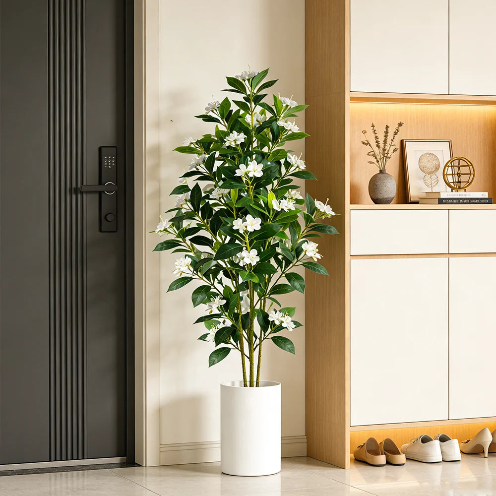 Ritadecor 80/120cm Artificial Ficus Tree Fake Banyan