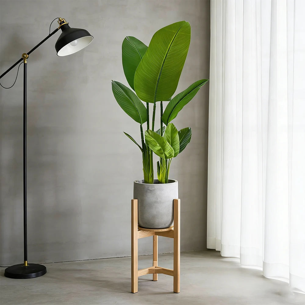 Ritadecor 37/77cm Artificial Bird of Paradise Fake Palm
