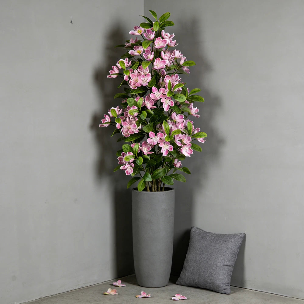 Ritadecor 75cm Artificial Myrtle Plant Fake Ficus Tree