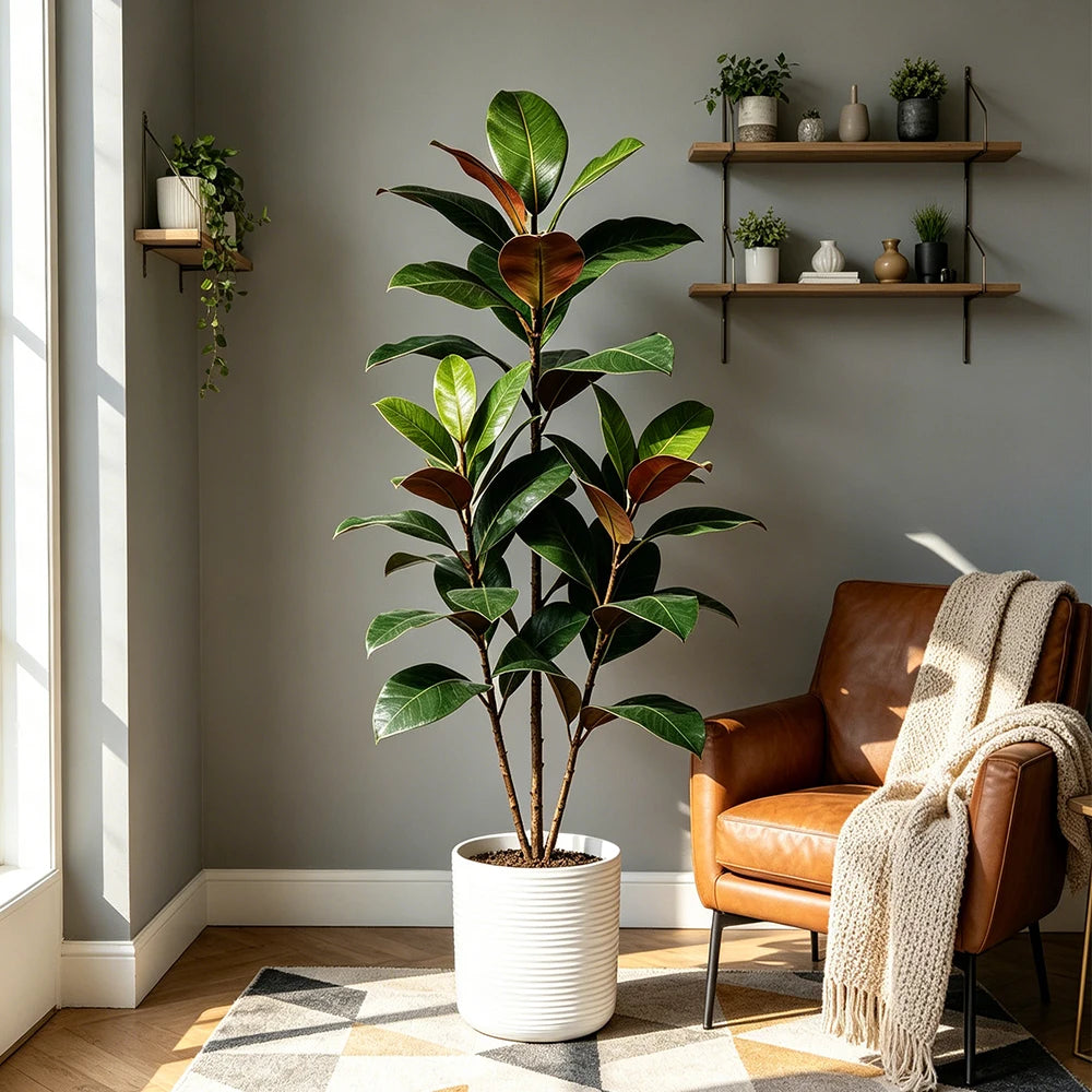 Ritadecor 55-110cm Artificial Magnolia Tree Fake Banyan