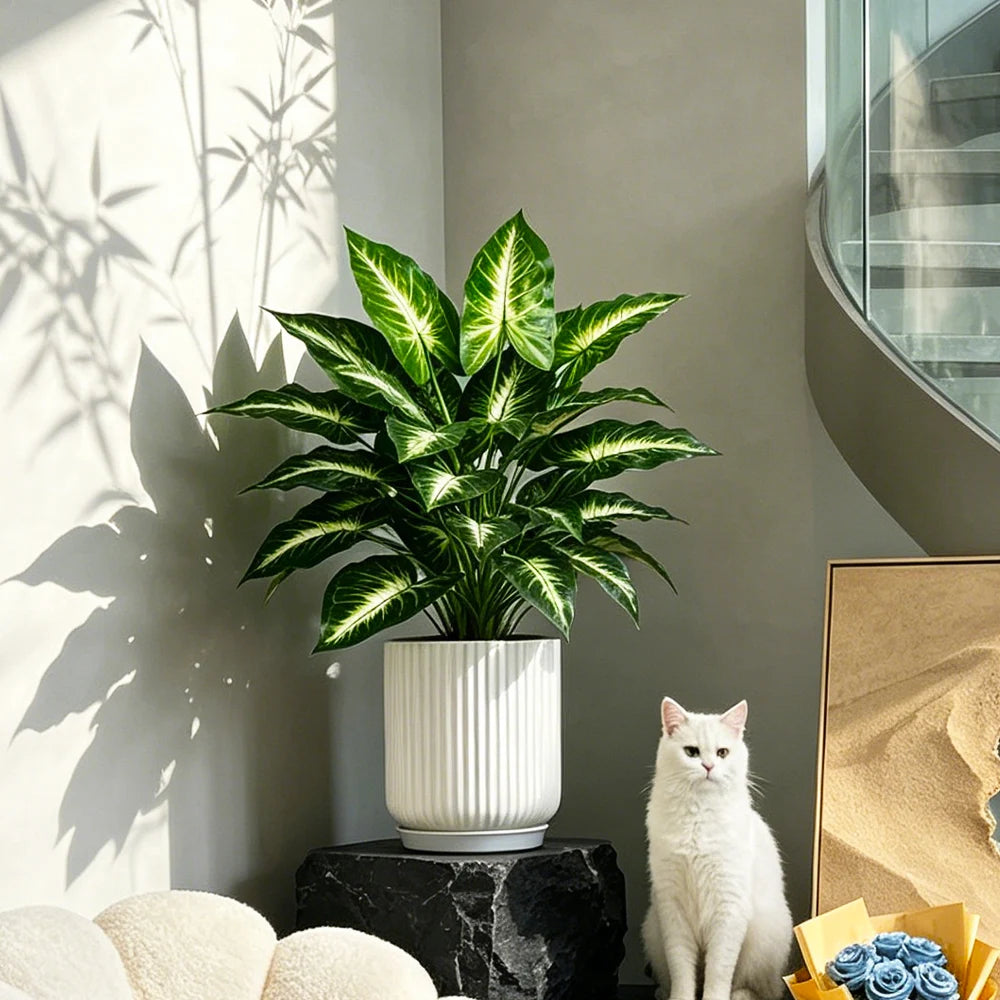 Ritadecor 43cm Fake Monstera Plant Artificial Tropical