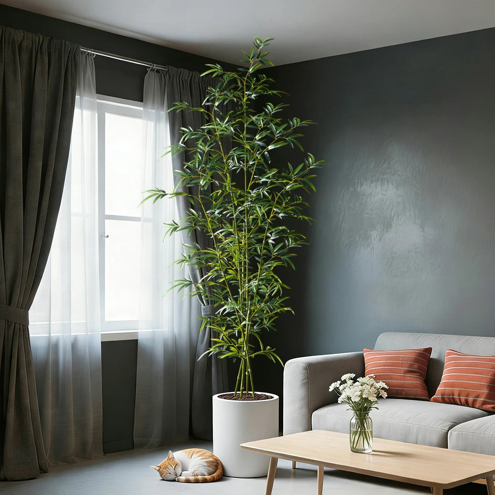 Ritadecor 160-270cm Large Artificial Bamboo Tree Fake