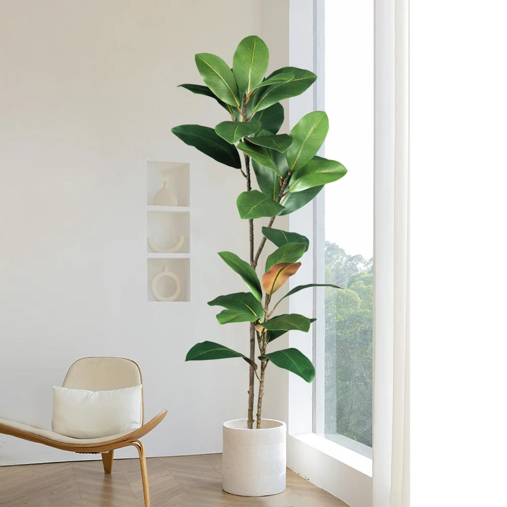 Ritadecor 55-110cm Artificial Magnolia Tree Fake Banyan
