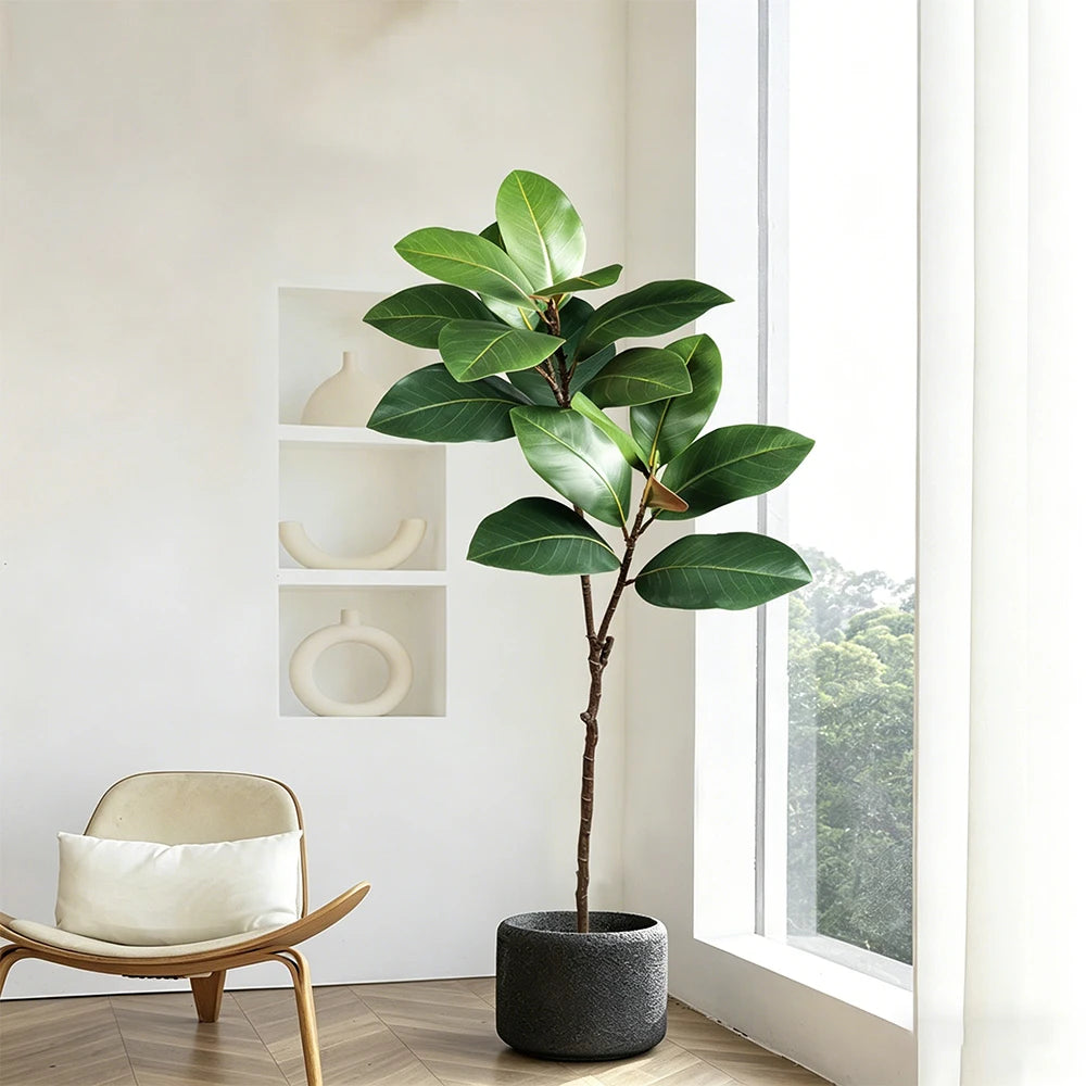 Ritadecor 55-110cm Artificial Magnolia Tree Fake Banyan
