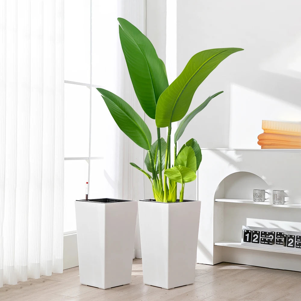 Ritadecor 37/77cm Artificial Bird of Paradise Fake Palm