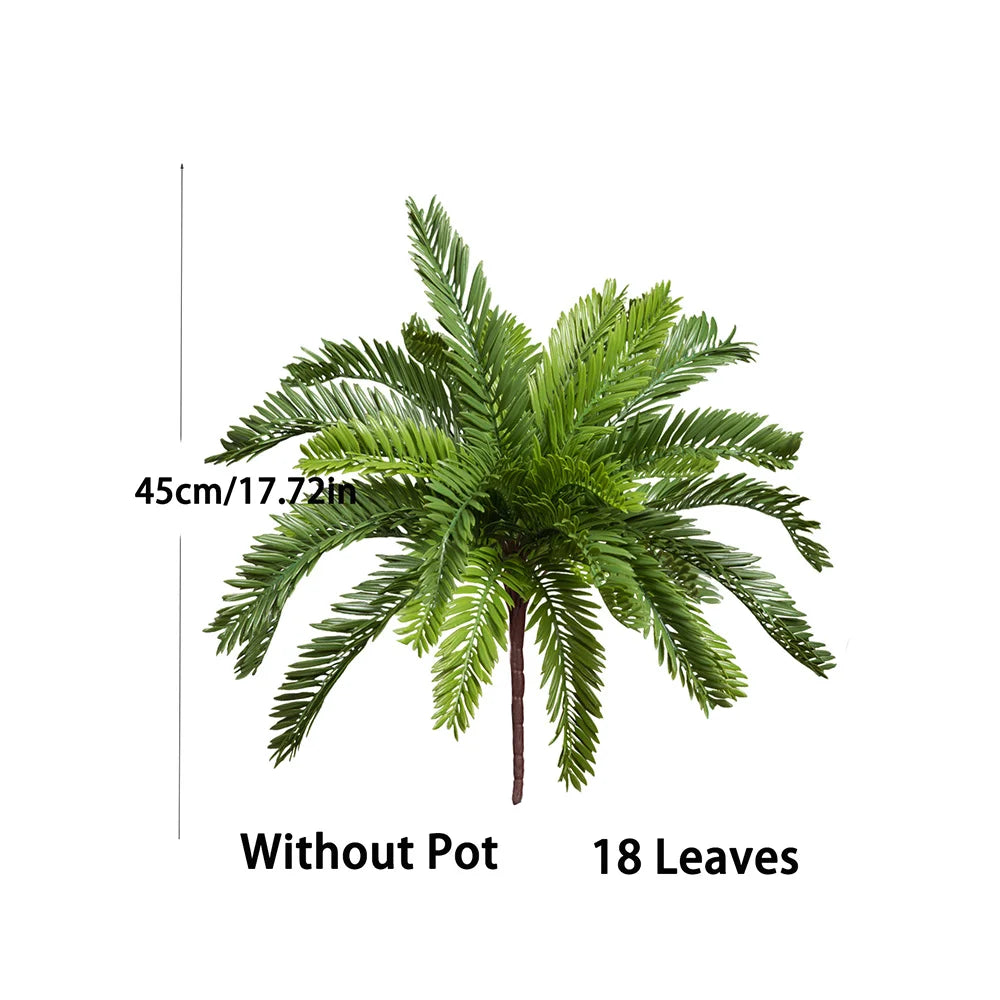 Ritadecor 45cm Artificial Palm Plant Fake Coconut Tree
