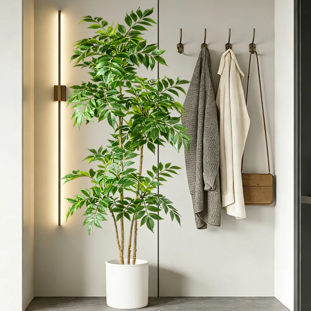 Ritadecor 76-140cm Artificial Ficus Large Fake Nandina